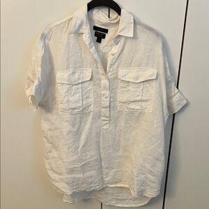 J. Crew linen shirt